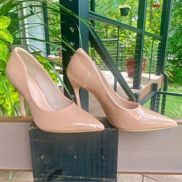 ❤️ PURE PERFECTION! A Lovely shade of Creamy Beige Hi- Heels in Size 6 ! NWOB ❤️ - Picture 7 of 17
